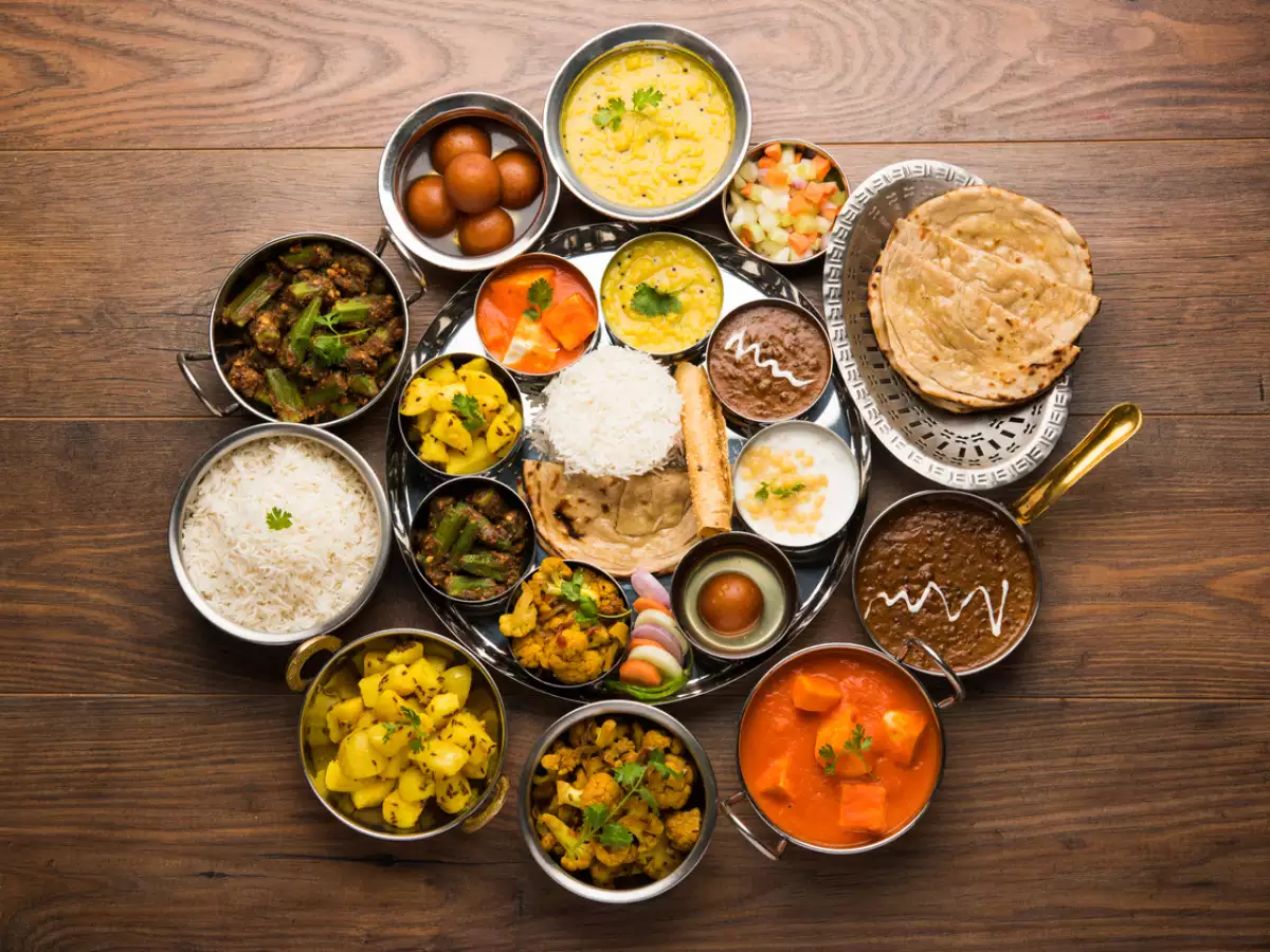Indian meals in blood